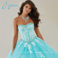 Sequined Beading Crystal Classic Quinceanera Dress